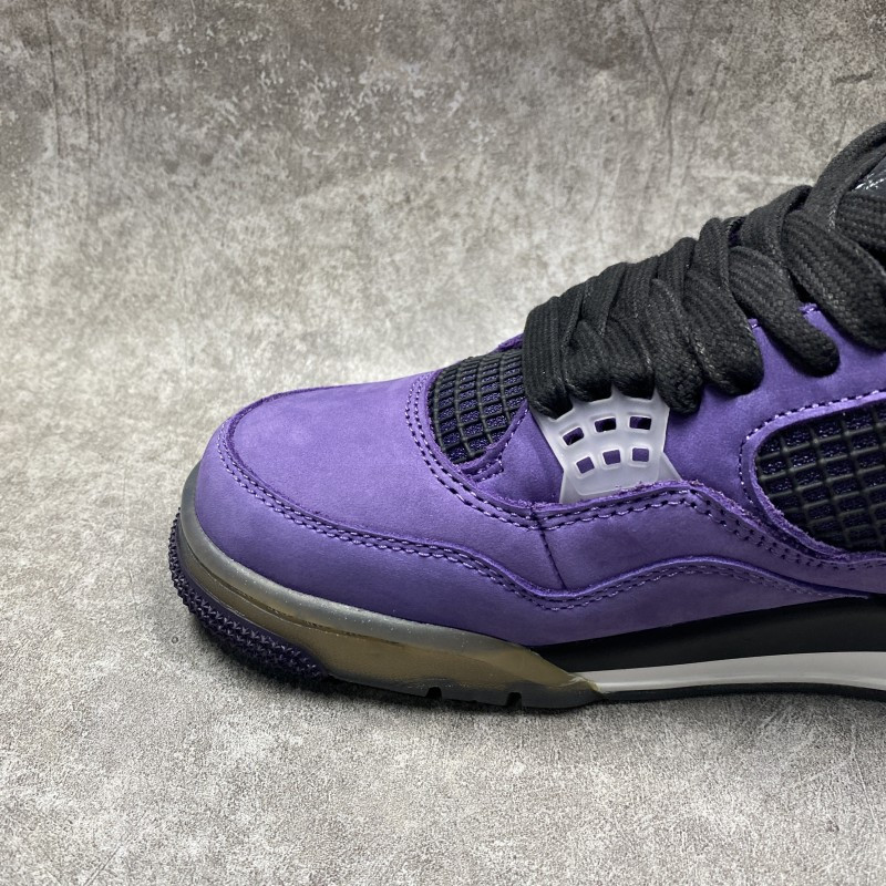 Air Jordan 4 Retro Travis Scott Purple(Friends and Family)
