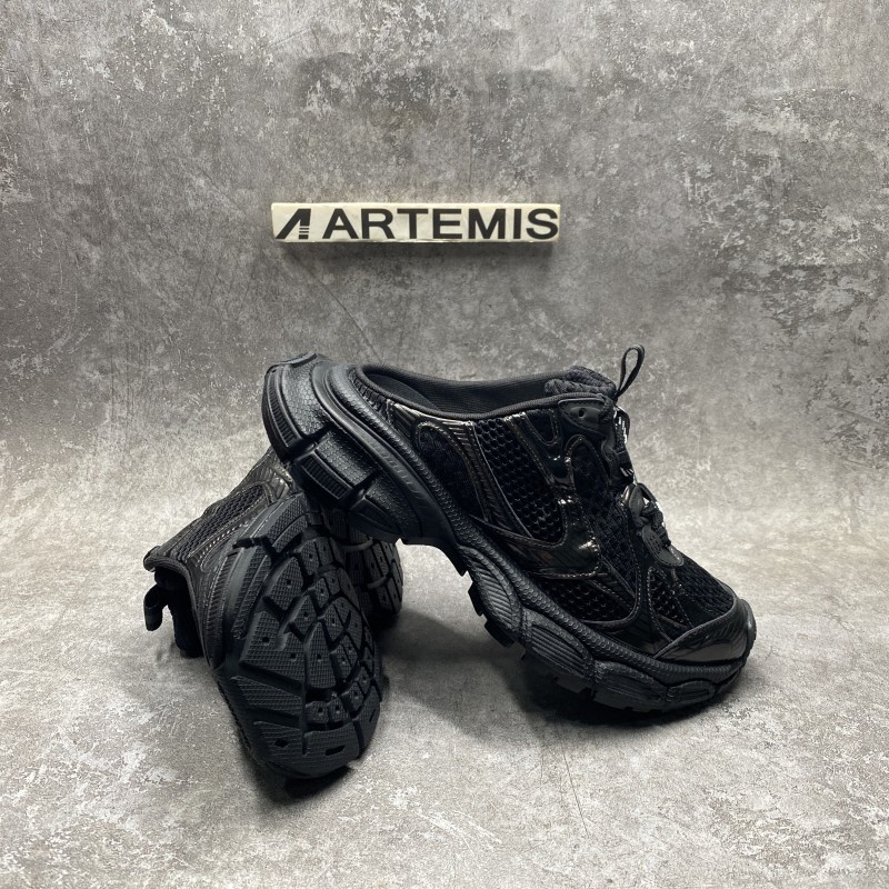 Balenciga 3XL Mule Sneakers in Black
