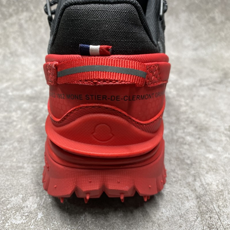 Moncler Trailgrip Gore-Tex Black Red