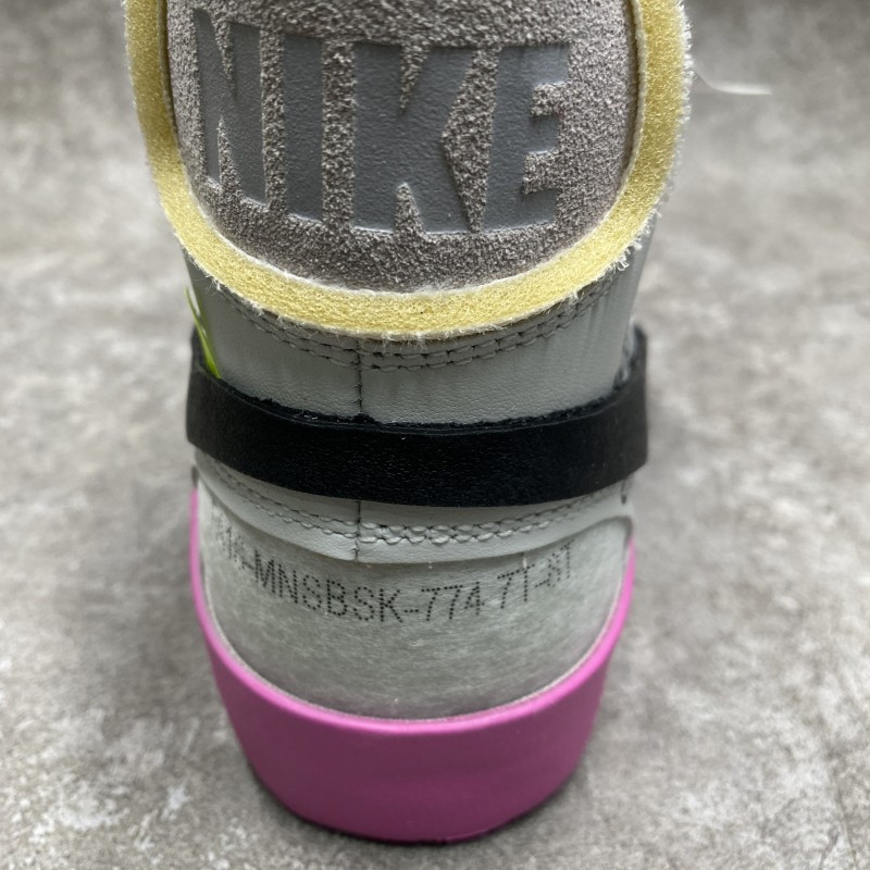 Nike Blazer Mid Off-White Wolf Grey Serena "Queen"