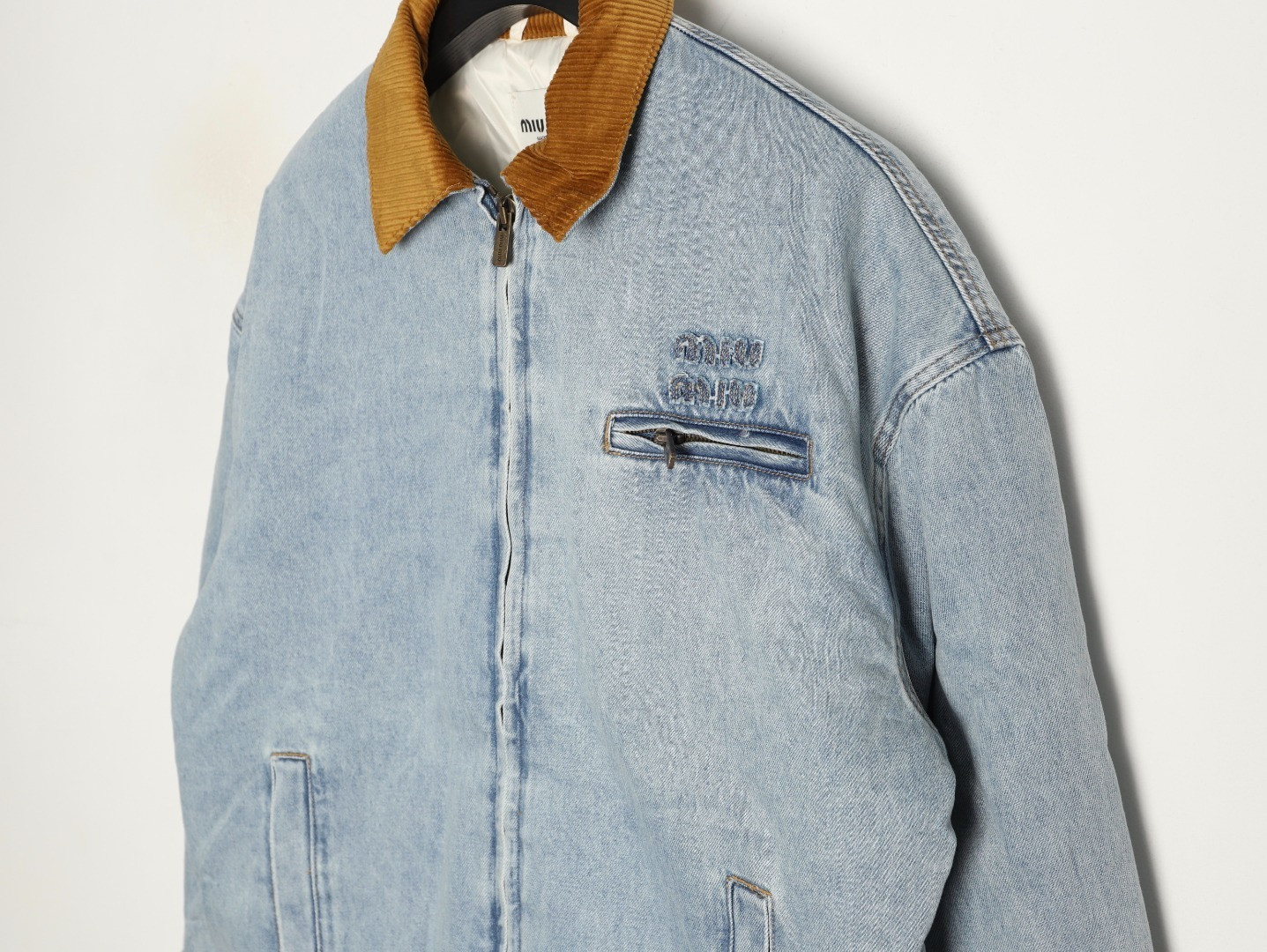 Miu Miu Denim Cotton Jacket