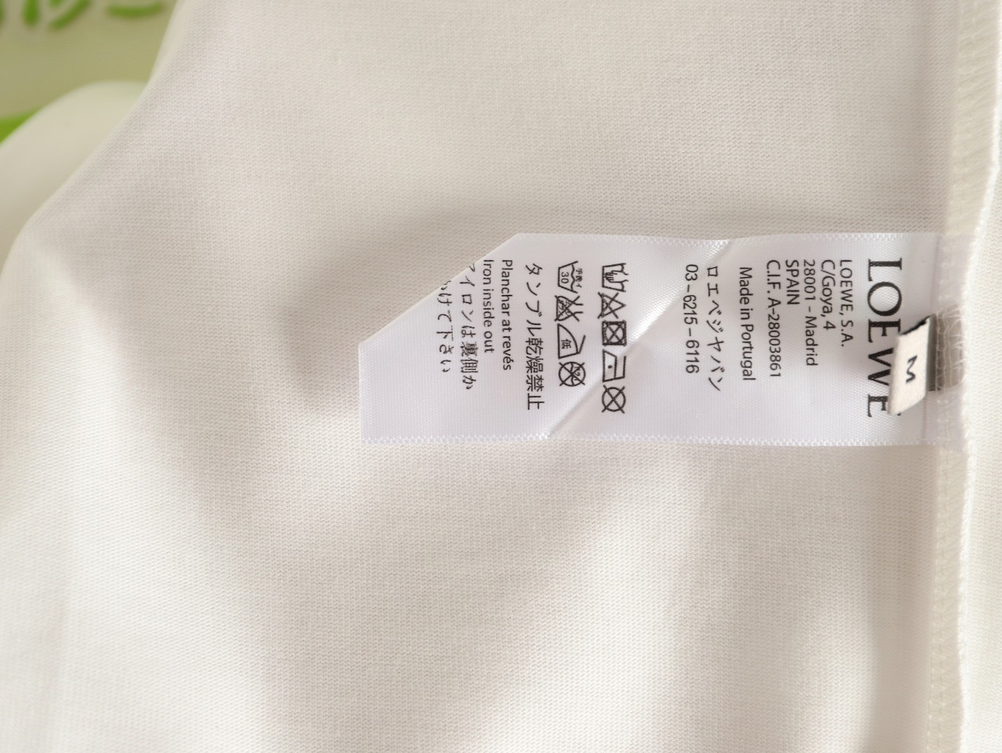 L0ew* 25fw long-sleeved t-shirt