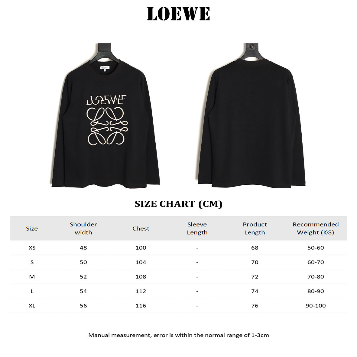 L0ew* long-sleeved t-shirt