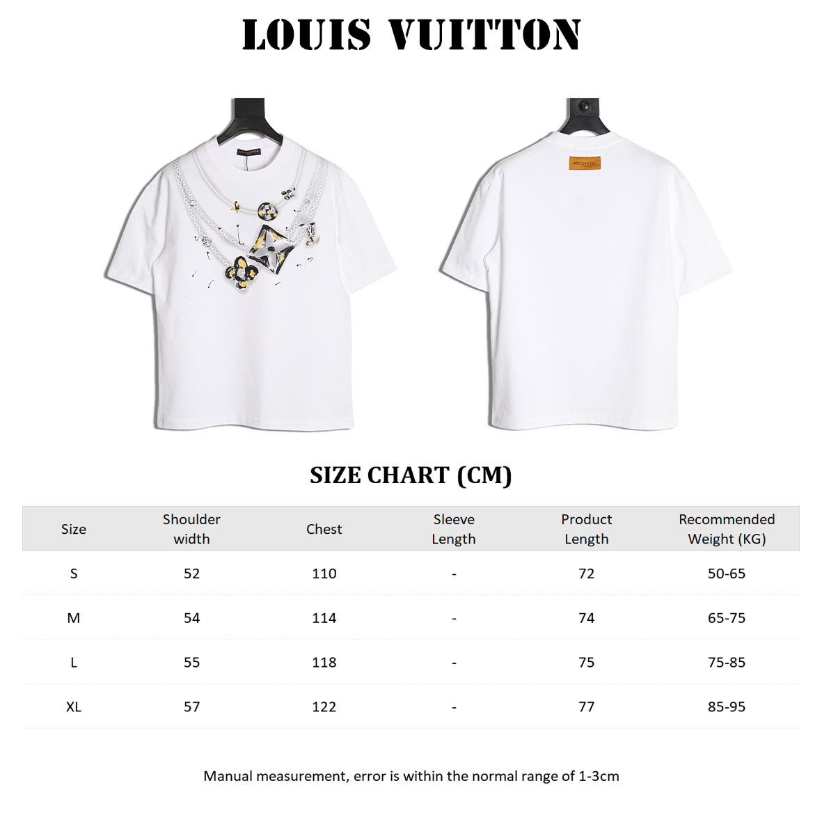 l0*is V*t0n lv 25ss short-sleeved t-shirt