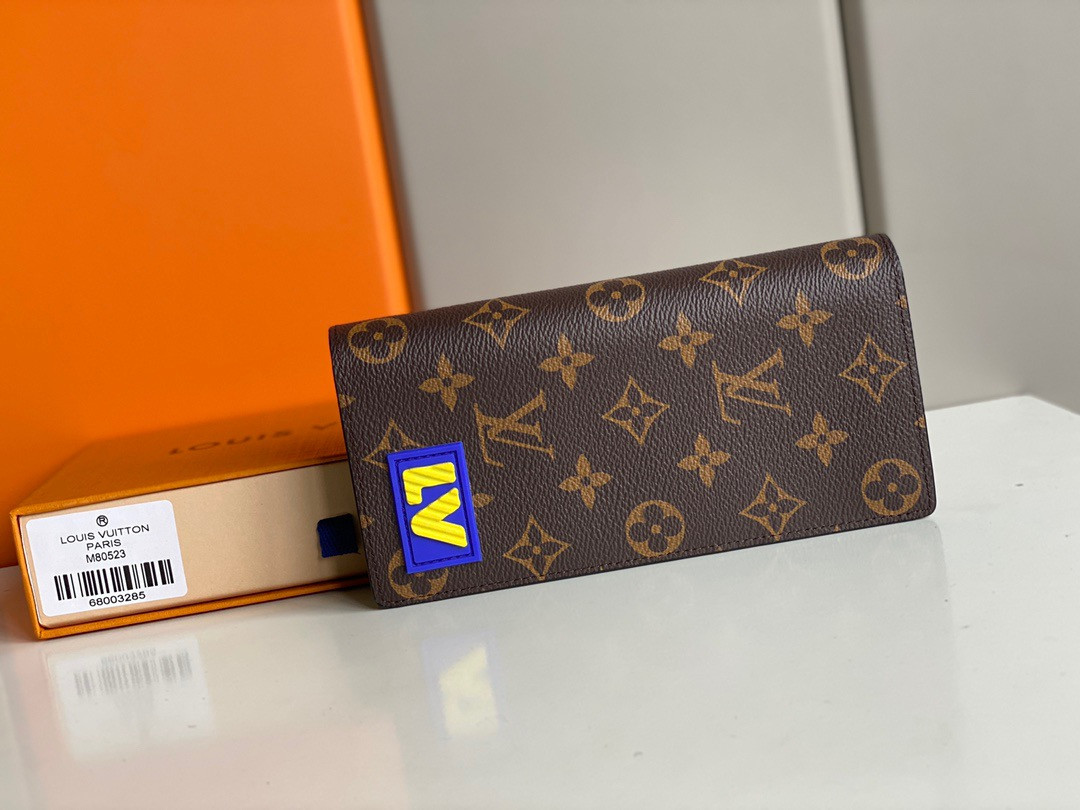 LV BRAZZA WALLET M80523