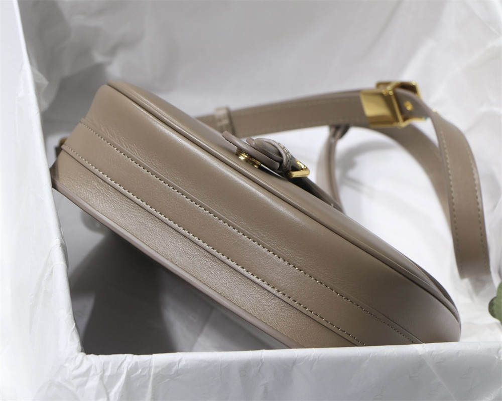 medium D*or bobby bag brown box calfskin