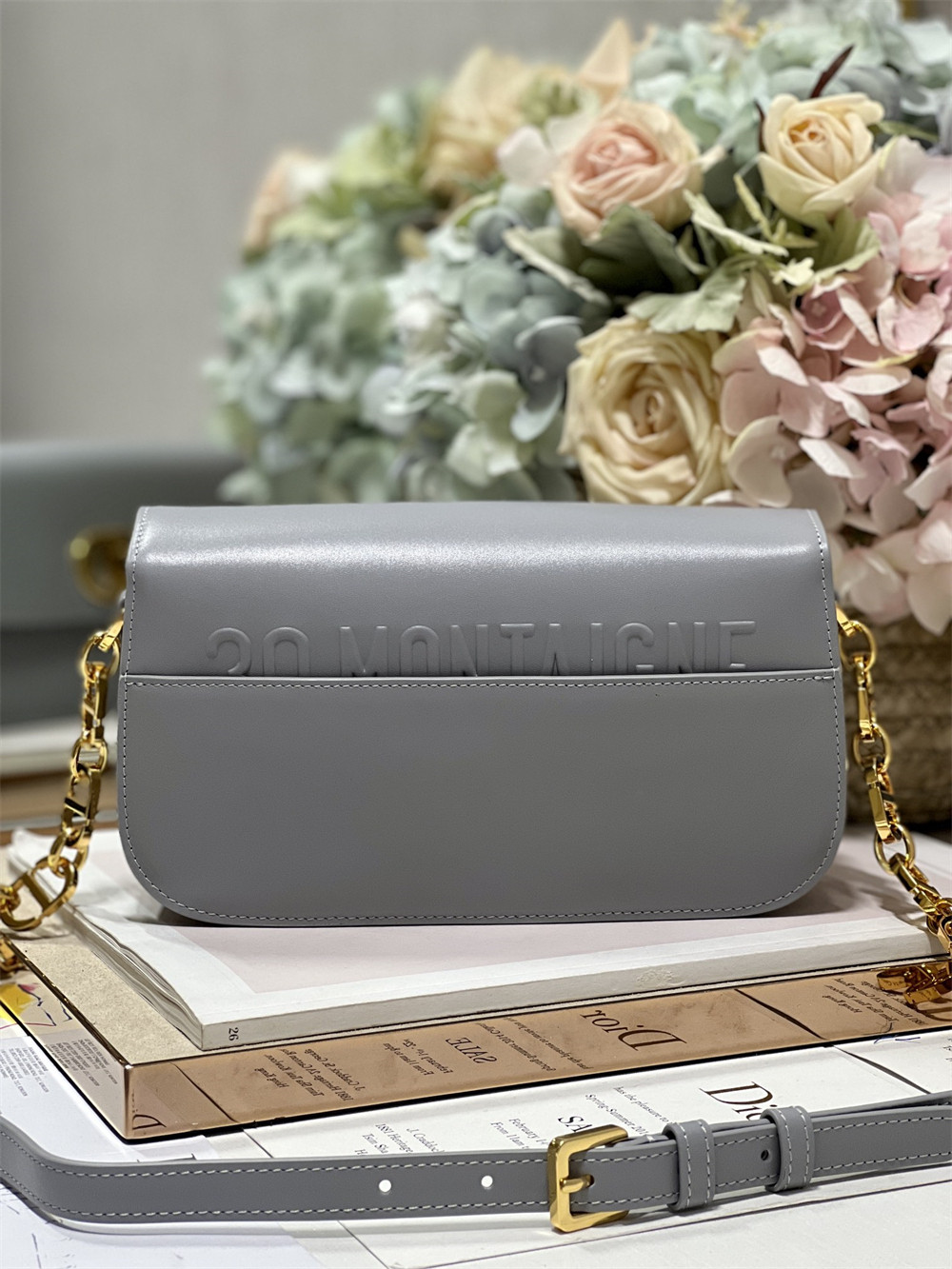 D*or 30 montaigne avenue grey 22.5 x 12.5 x 6.5 cm