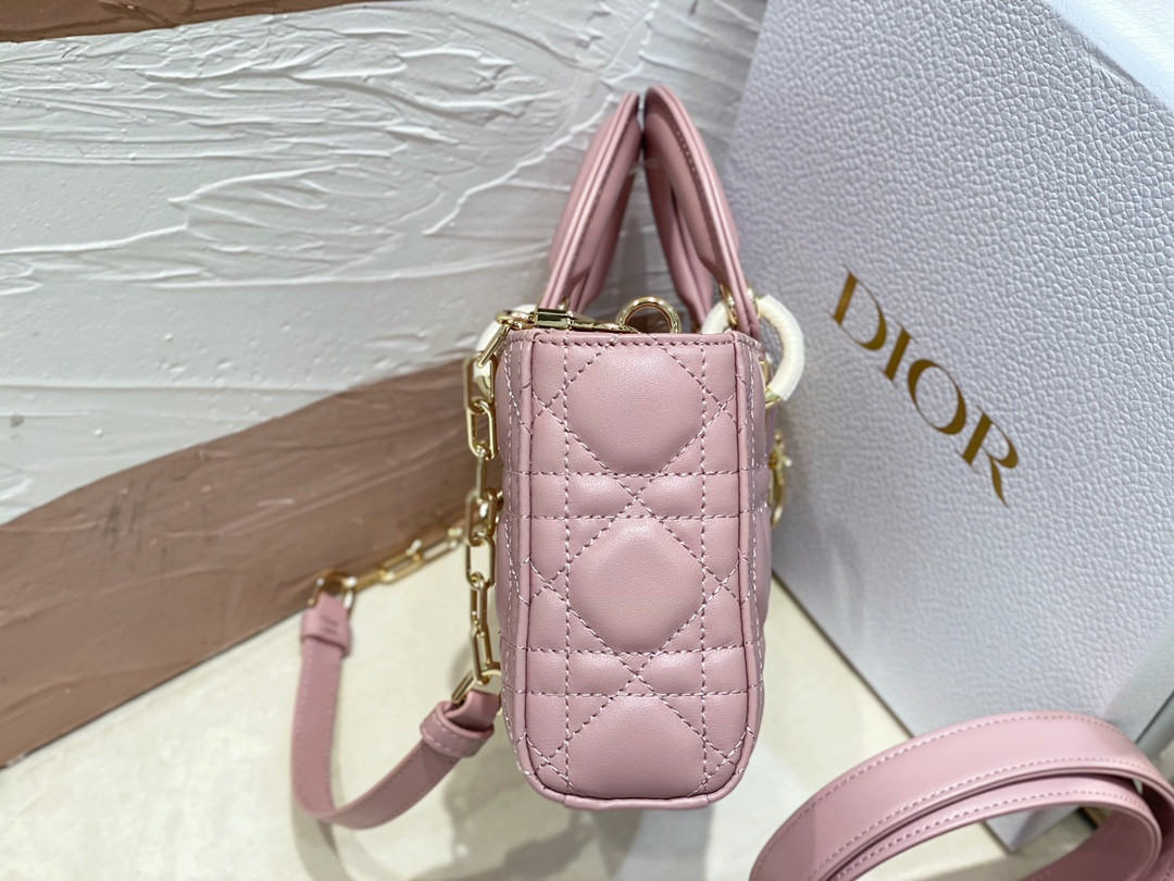 D*or small lady d-joy bag pink
