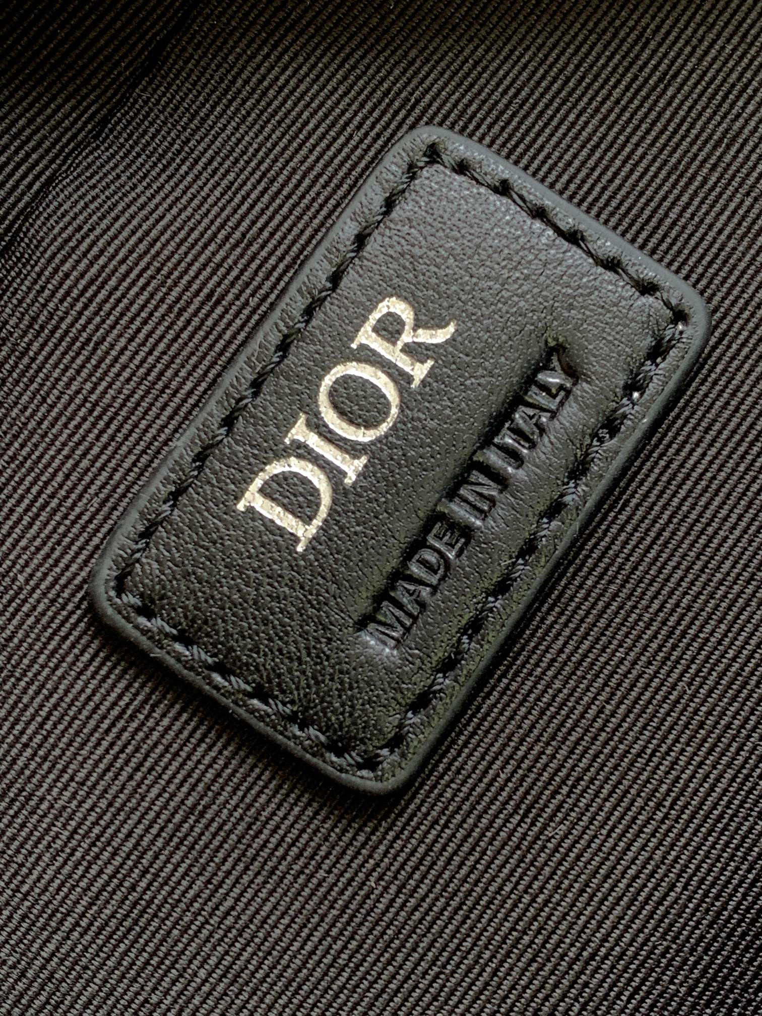 D*or safari bag with strap navy 8.5 x 6 x 2.5 inches