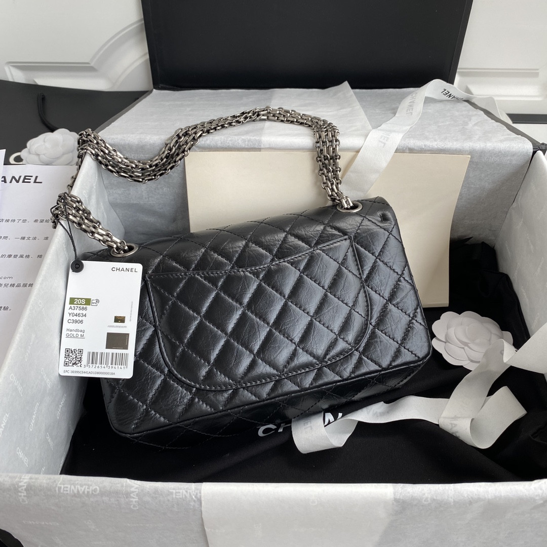 Ch*el 2.55 handbag 6.2 × 9.4 × 2.9 in