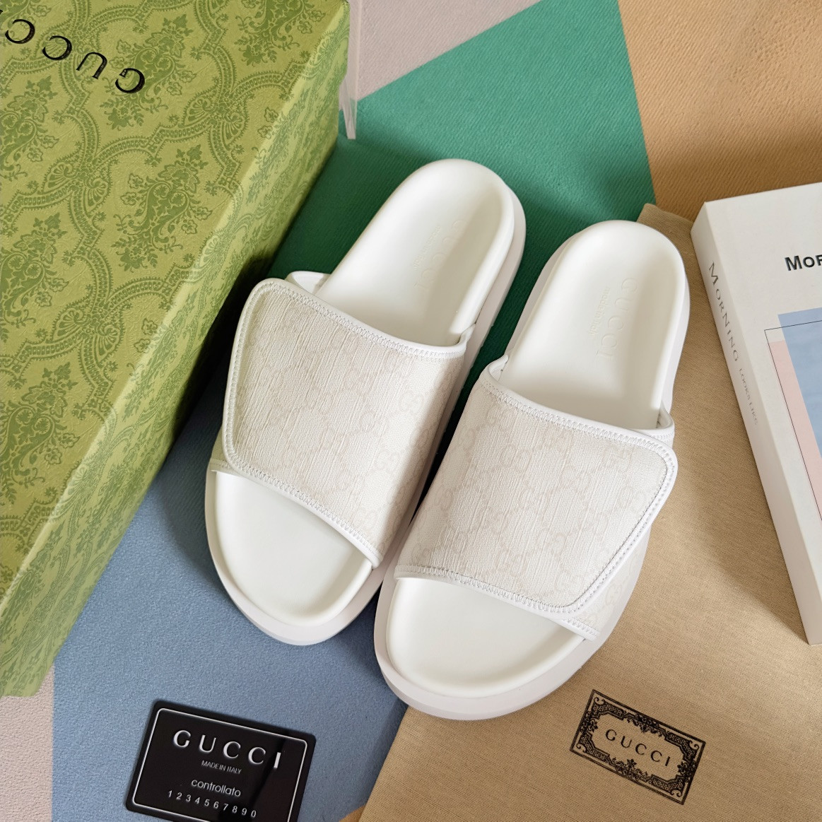 ua G*u*i gg slide sandal