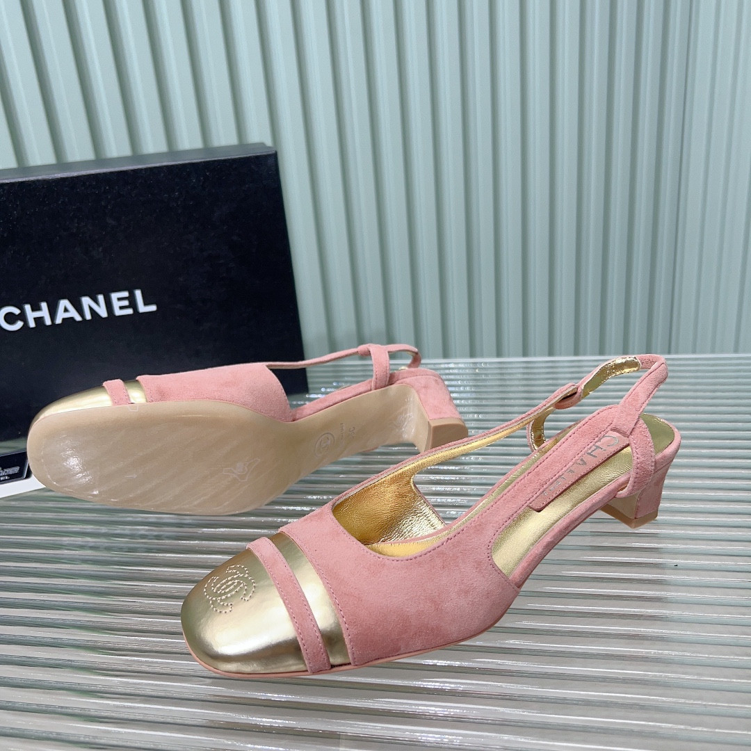 ua Ch*el slingbacks