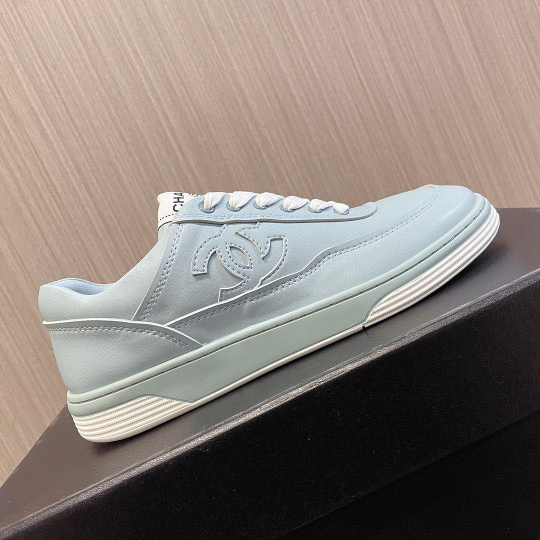ua Ch*el sneakers calfskin