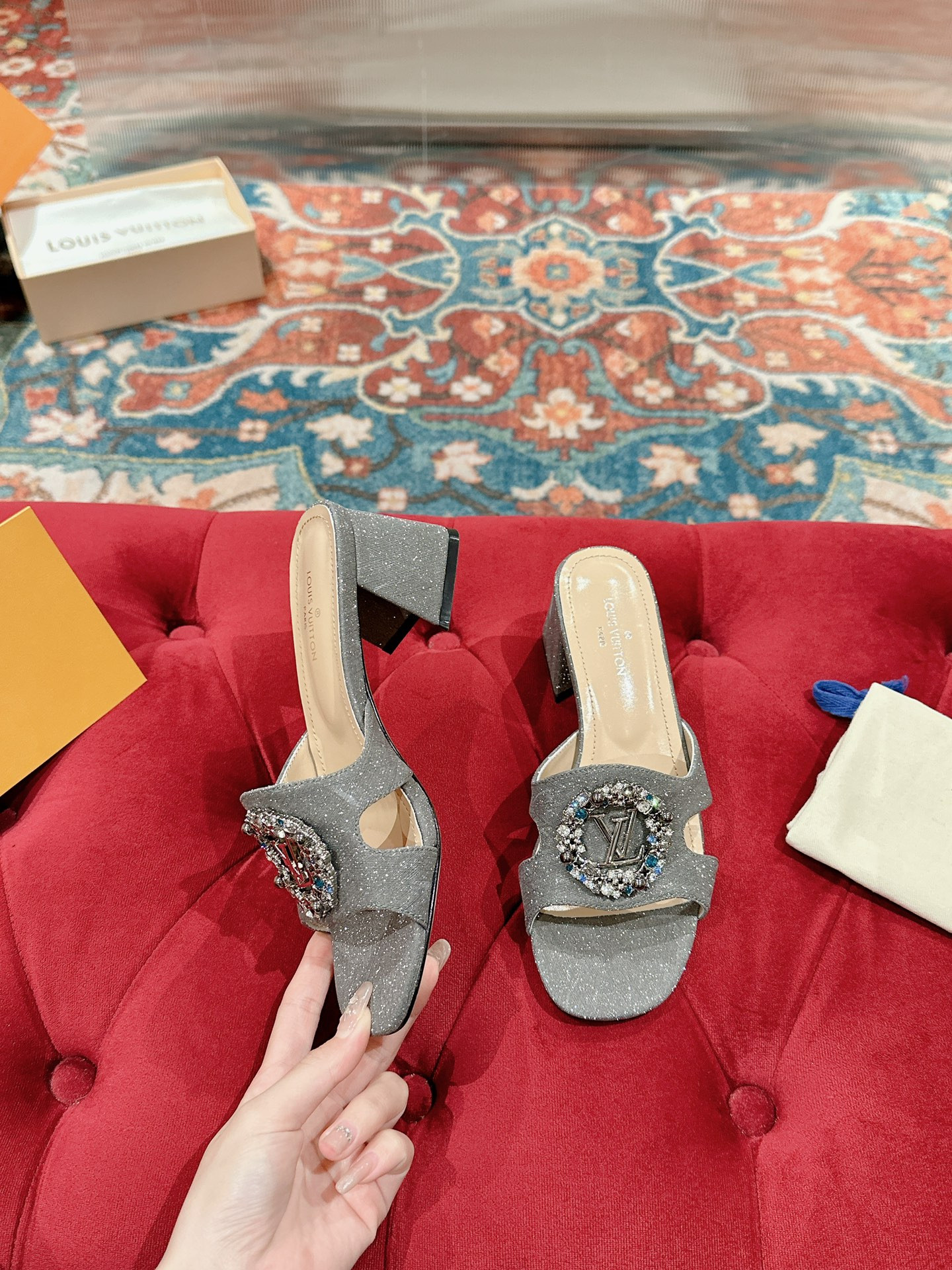 UA LV Heeled Mule