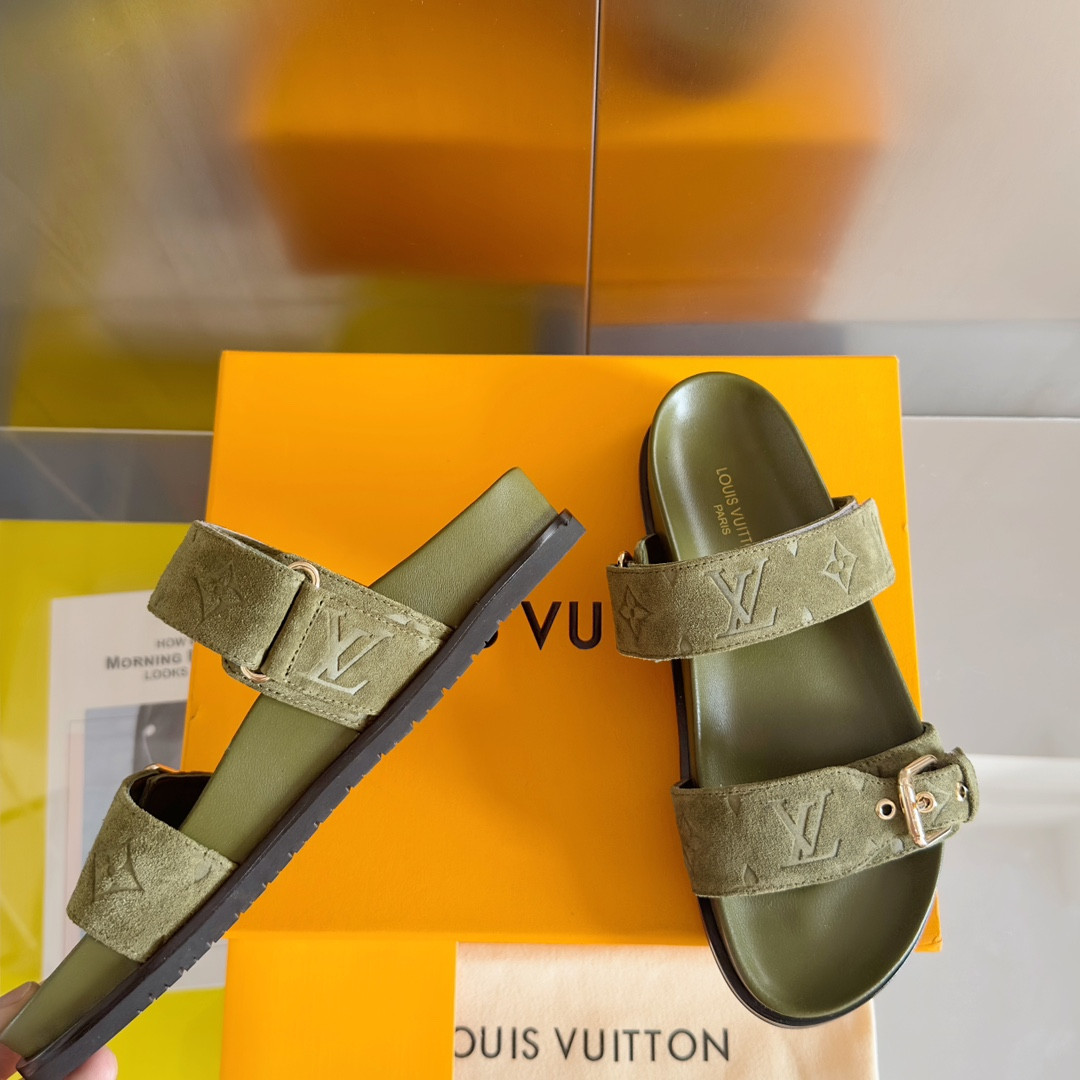LV Bom Dia Flat Comfort Mule