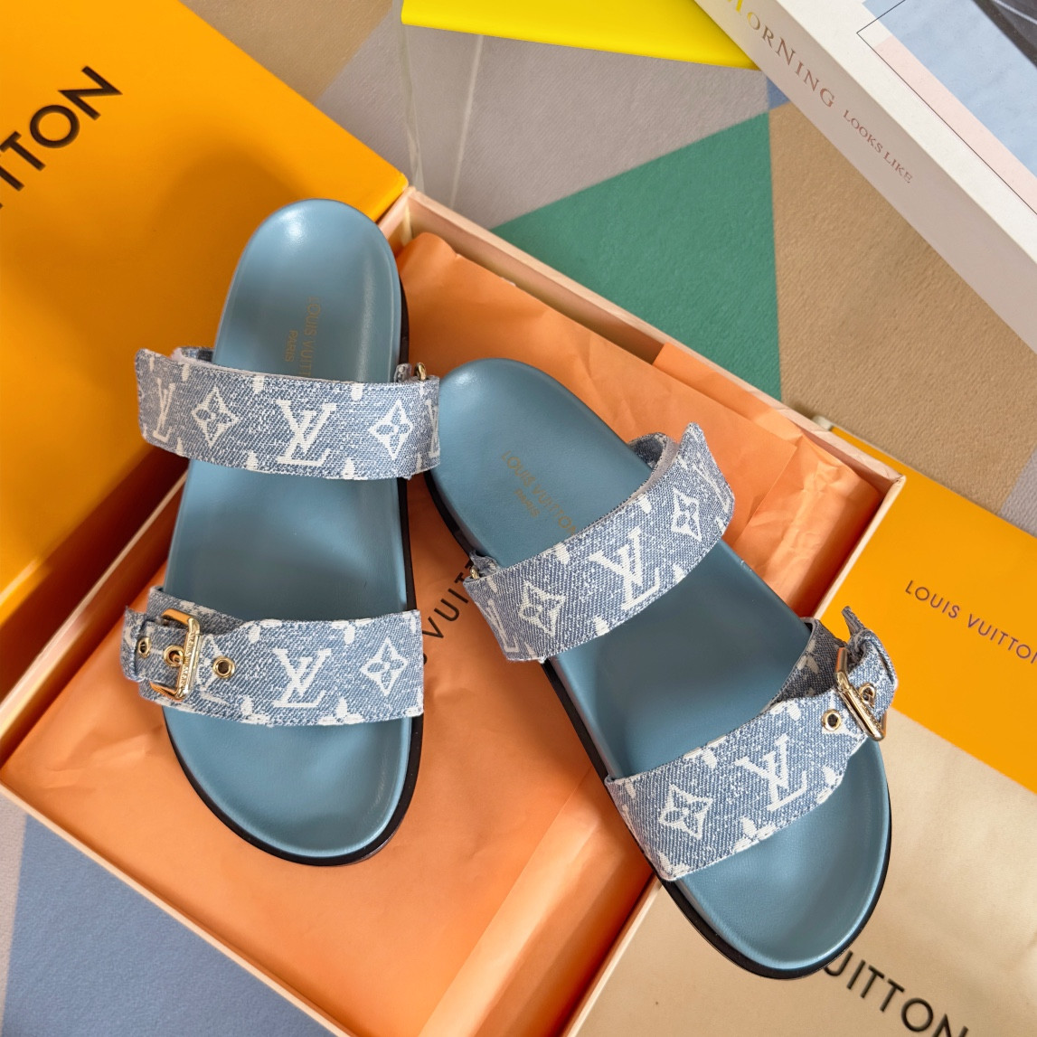 LV Bom Dia Flat Comfort Mule