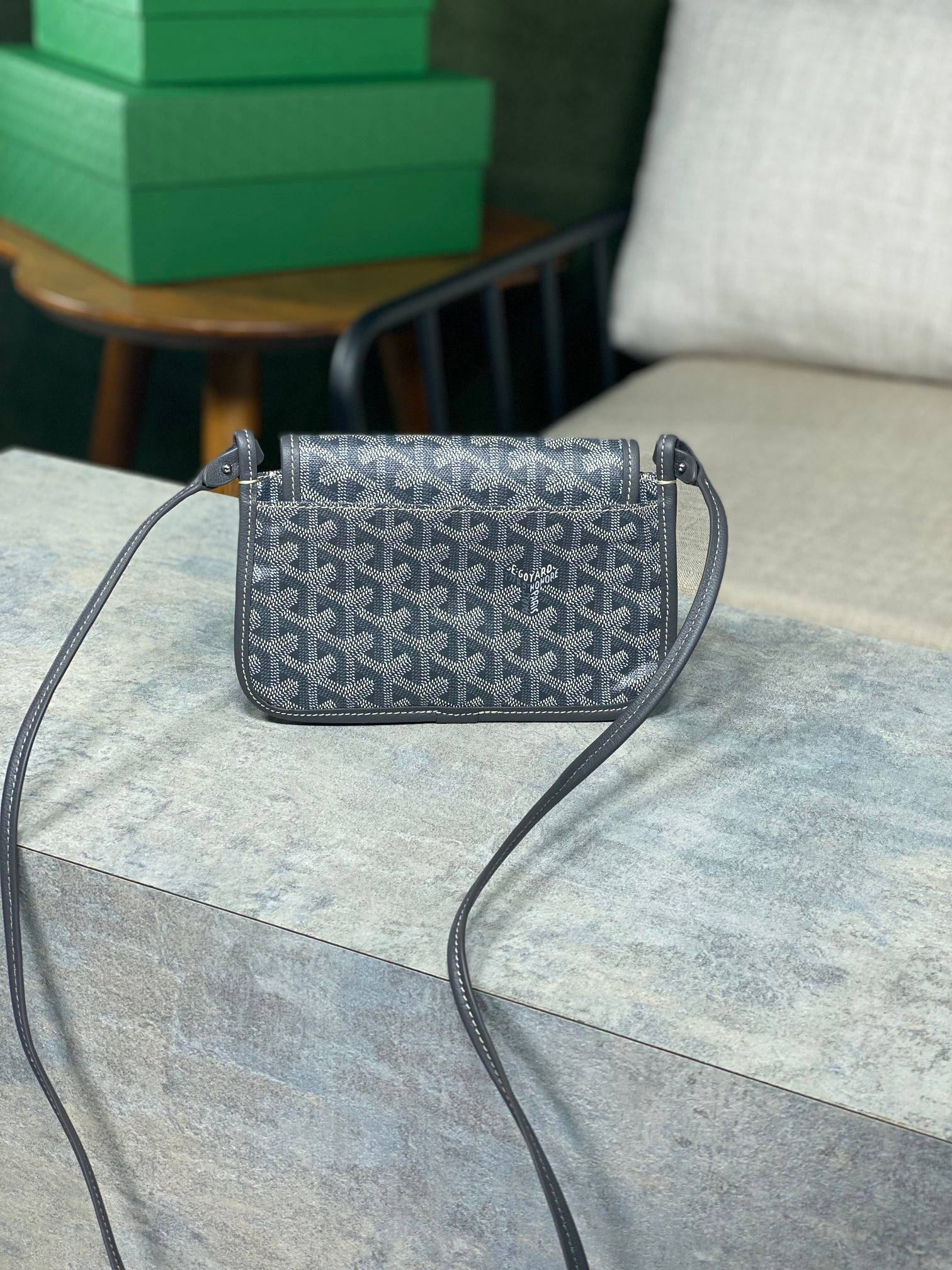 Go*ard plumet pocket wallet 21x14x2.5cm