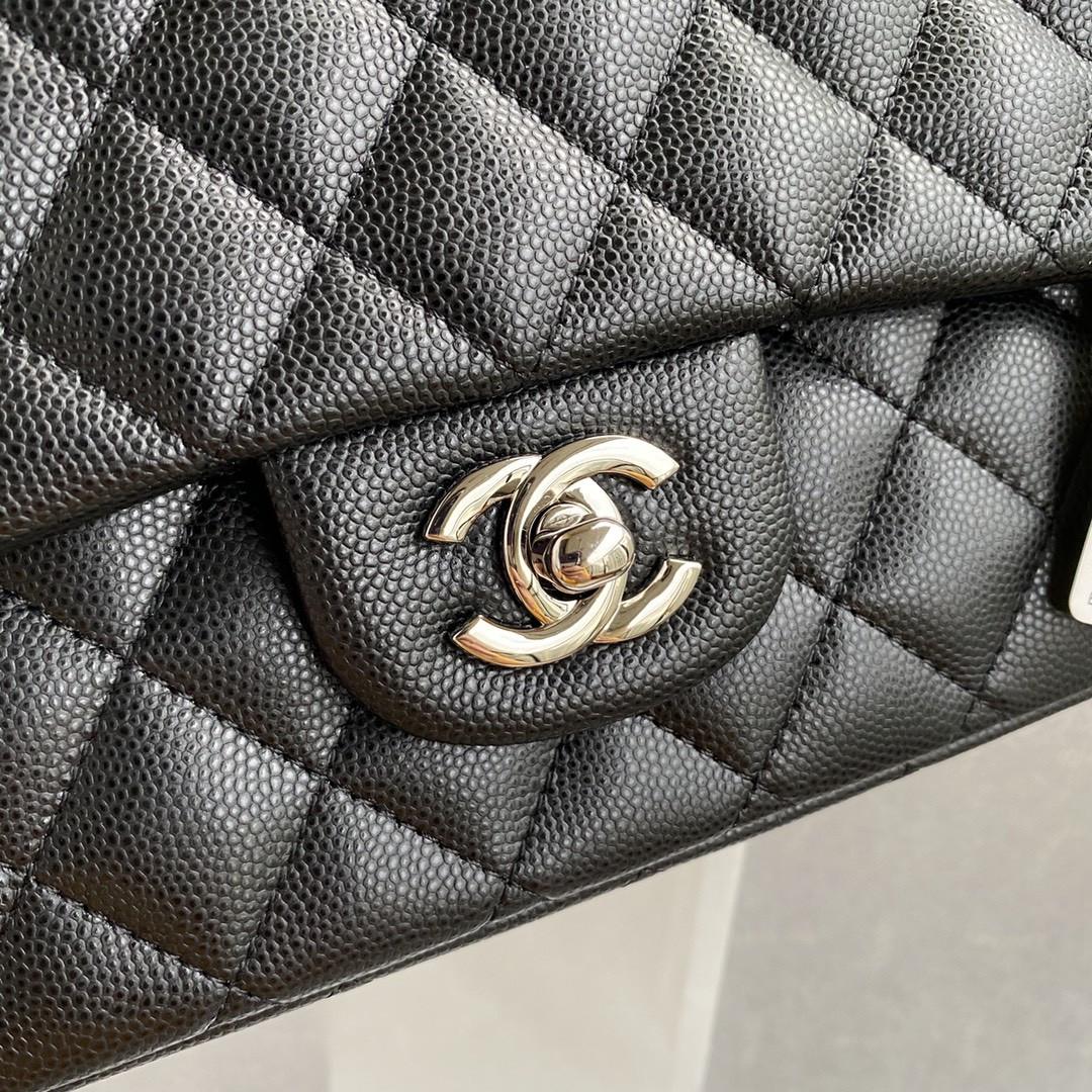 Ch*el classic flap bag 15.5×25.5×6.5cm