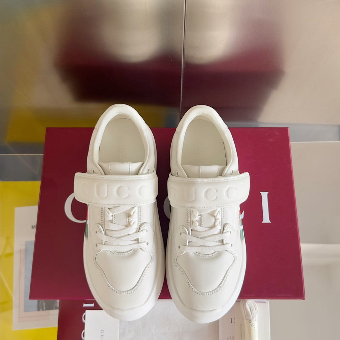 ua G*u*i wave wedge sneaker