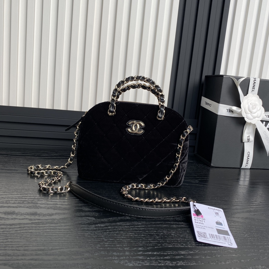 Ch*el small shopping bag 15x20x6cm