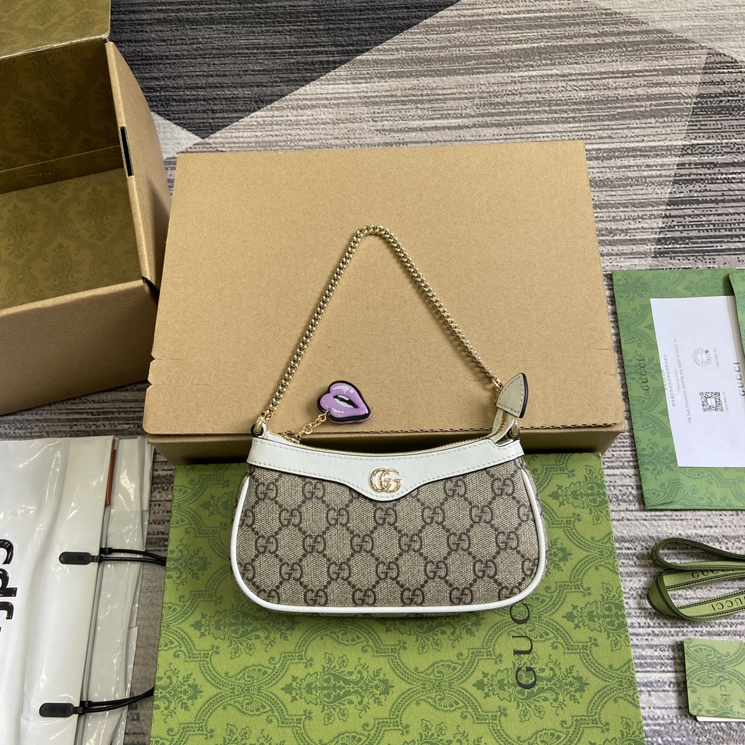 G*u*i  x hattie stewart  bag  10 x 19 x 3 cm