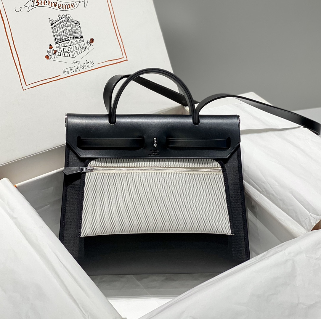 H**mes herbag 25x31x10cm