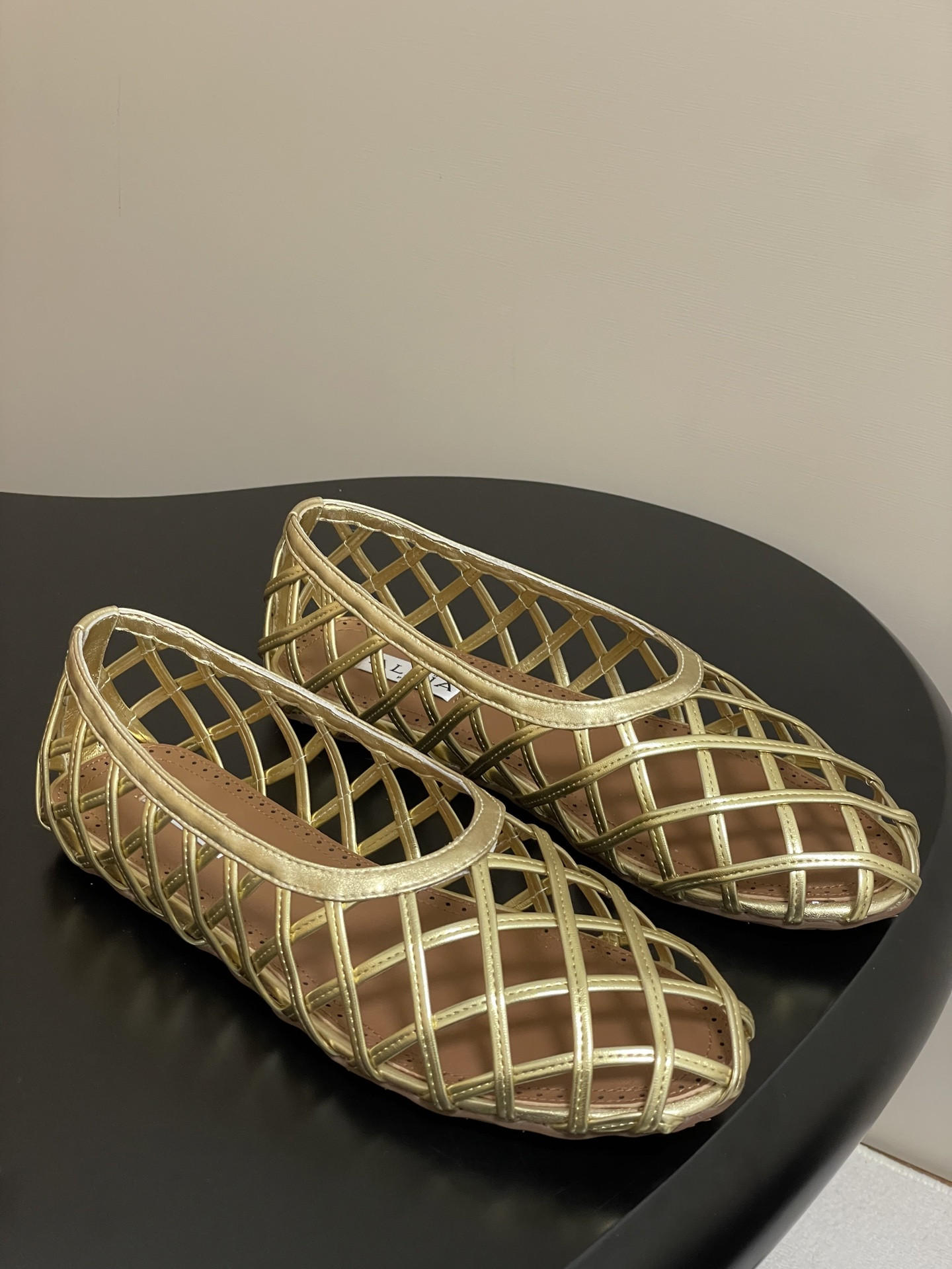 UA Alaïa CAGE BALLET FLATS(Customized Size 7-10 days production time)
